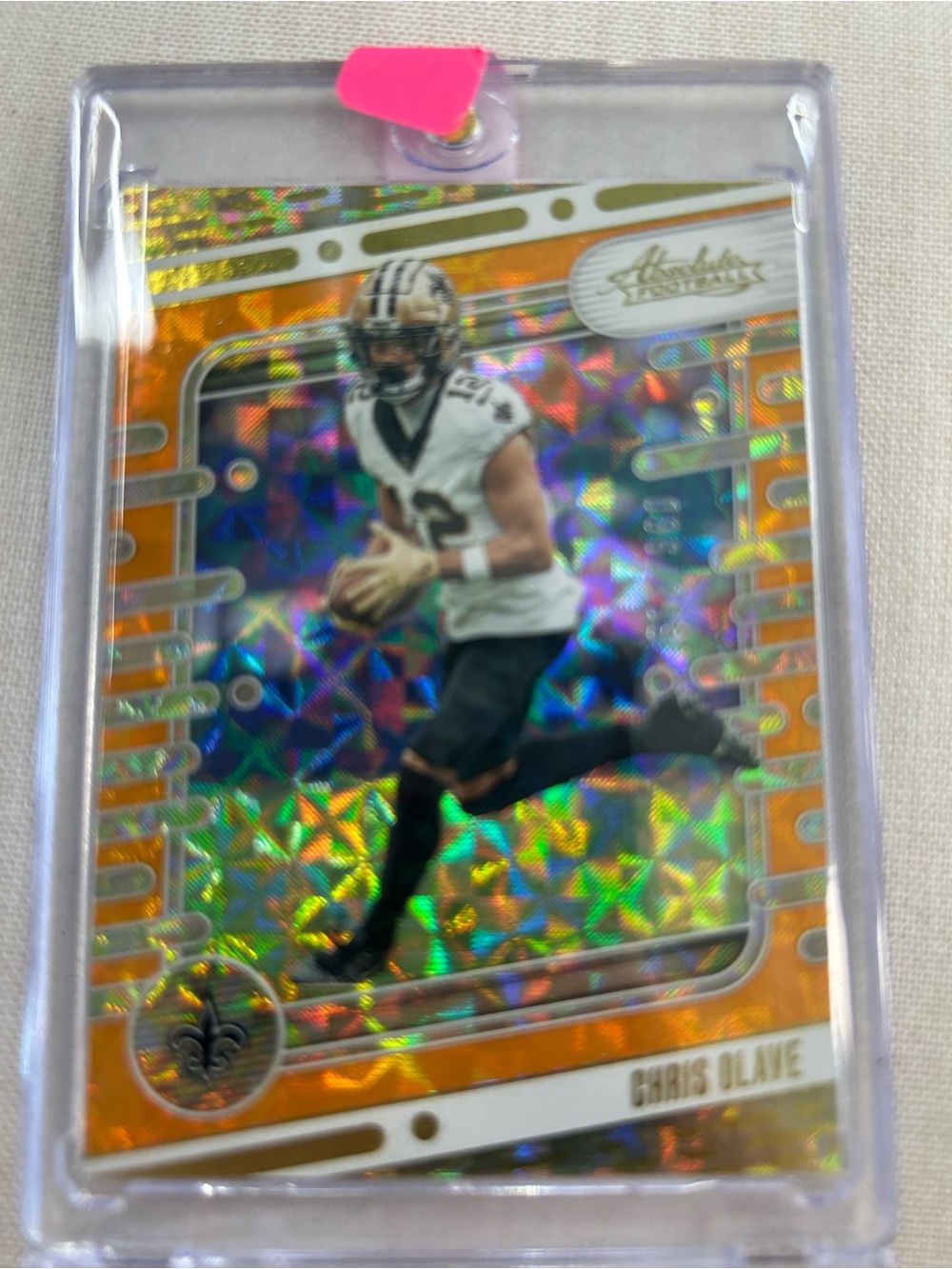 Absolute Football Mosaic Chris Olave numbered 096/299